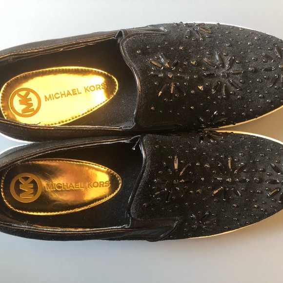 MK Michael Kors Embellished Suede slip on - Picture 3 of 5